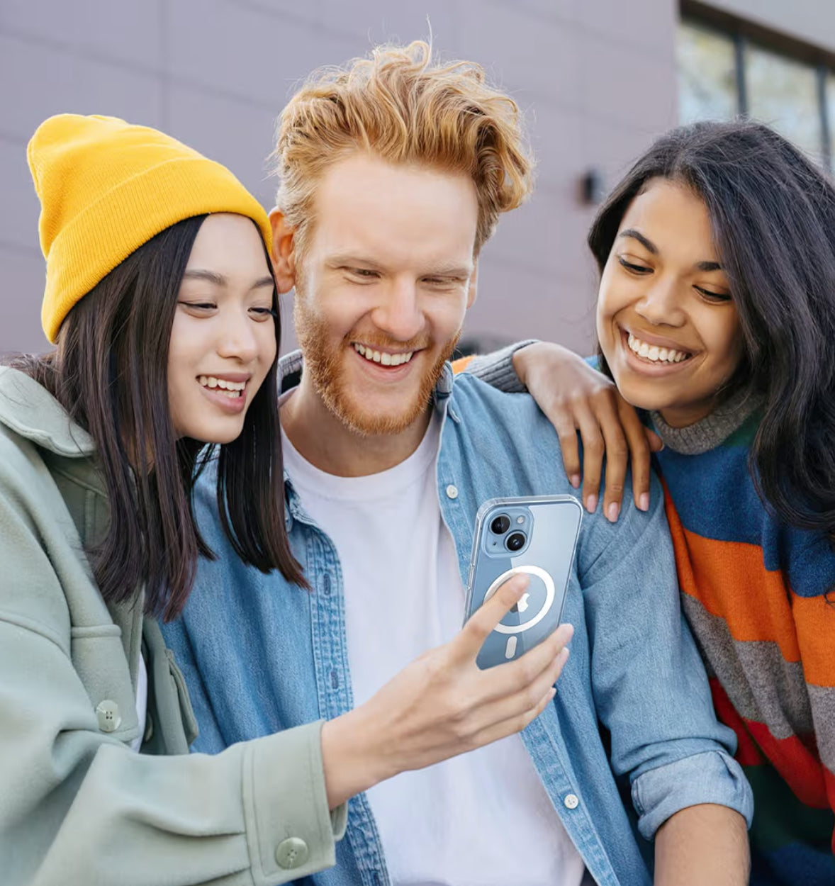 Apple Clear cobertor con MagSafe de iPhone 14 Plus Transparente