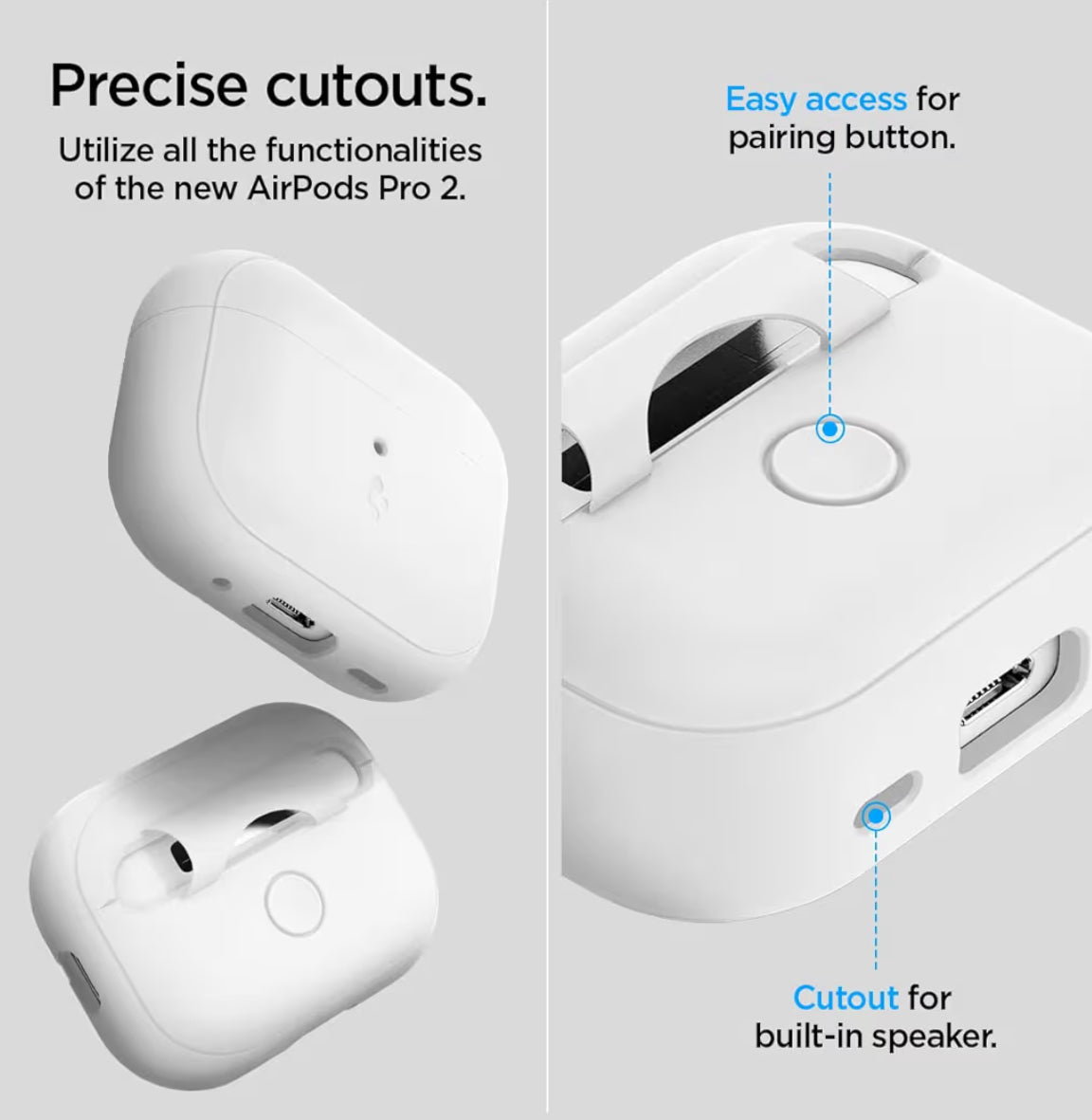 Spigen Cobertor de AirPods Pro (2nd Gen)