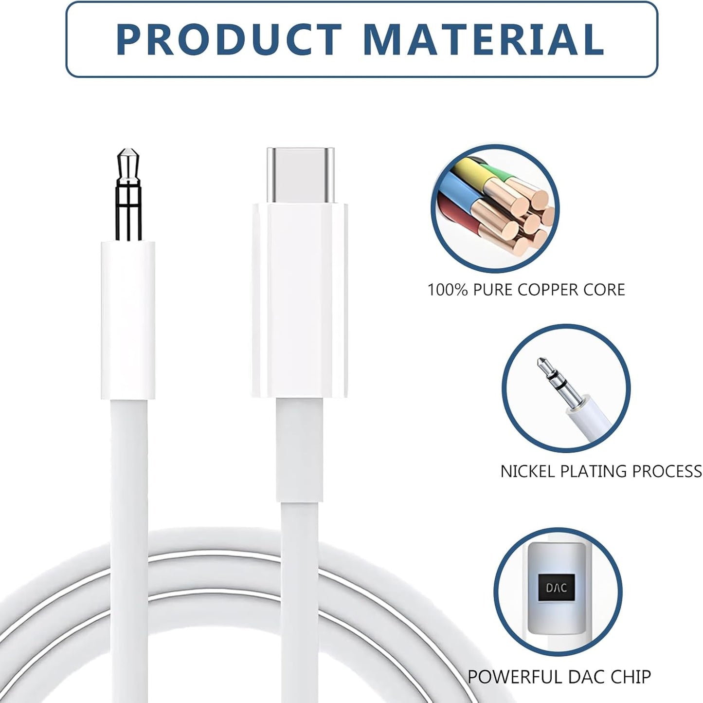 Apple Cable USB-C a Headphone Jack
