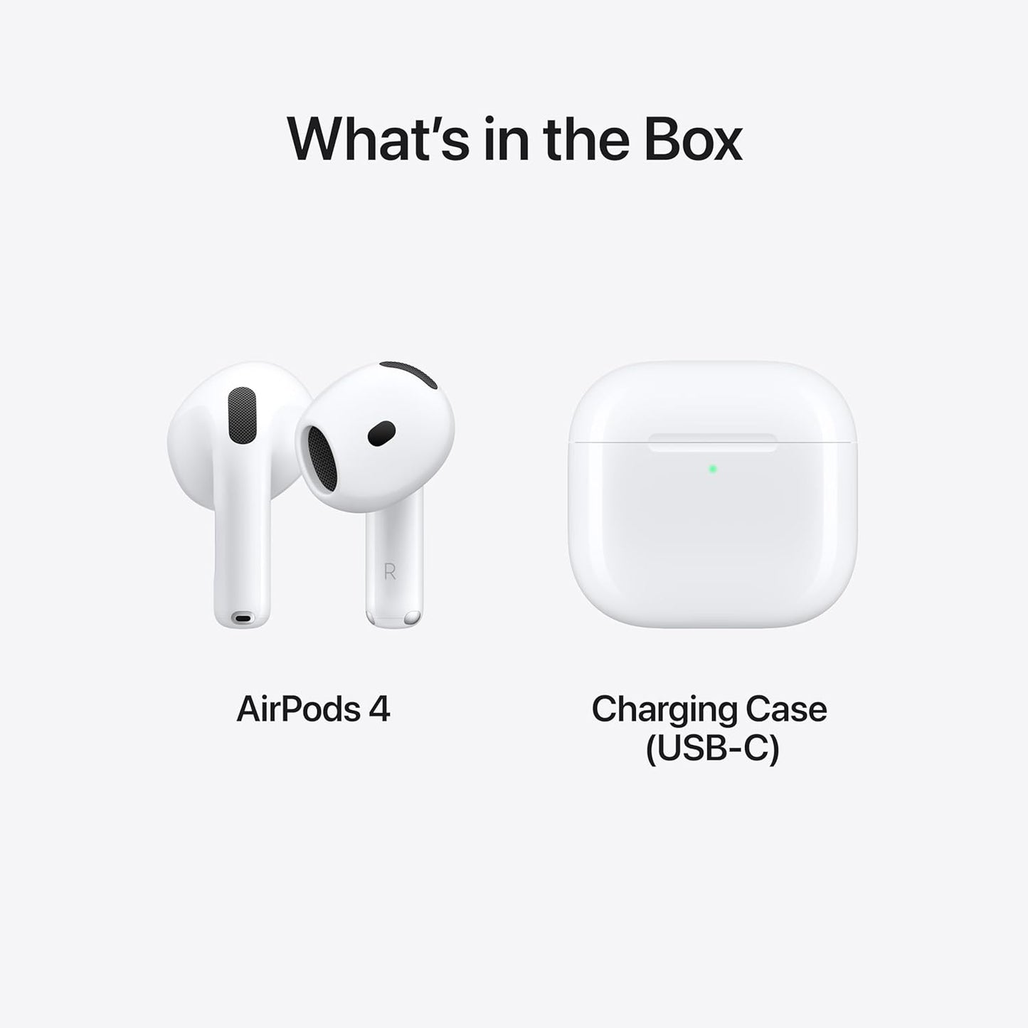 Apple AirPods Gen 4 sin Cancelacion de Ruido Activa