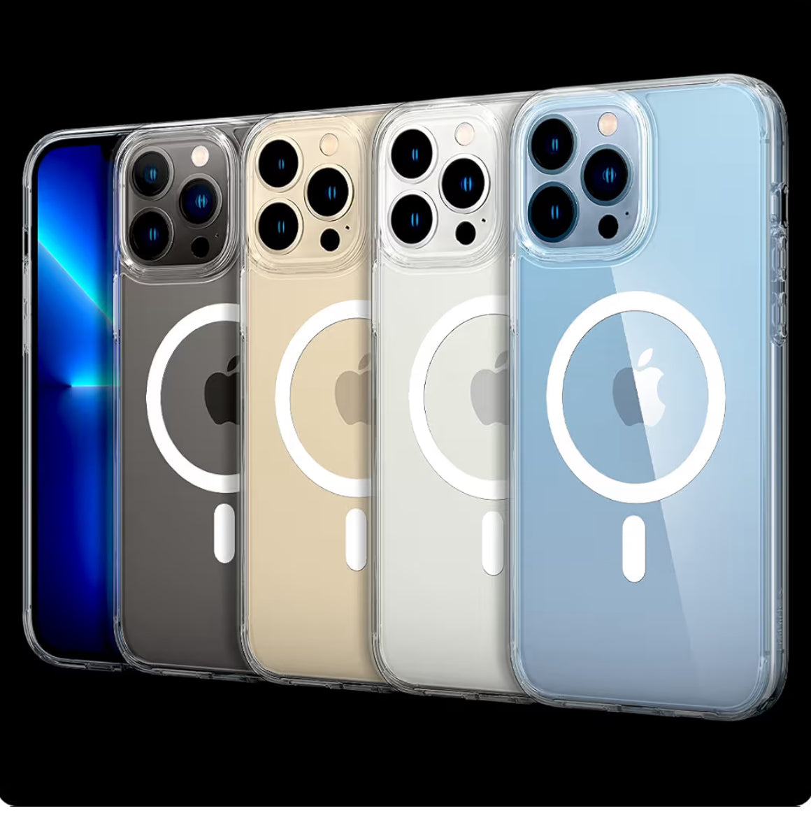 Spigen Ultra Hybrid cobertor de iPhone 13 Pro Max - Transparente