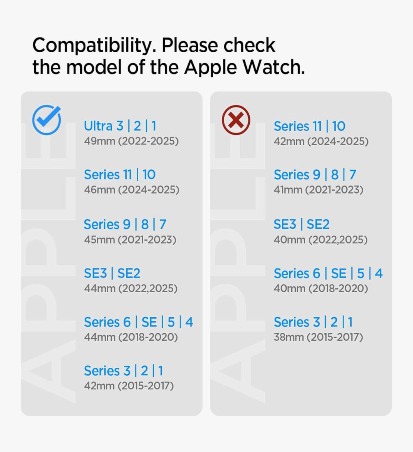 Spigen Athlex Air Banda para Apple Watch Serie (49/46/45/44 mm)