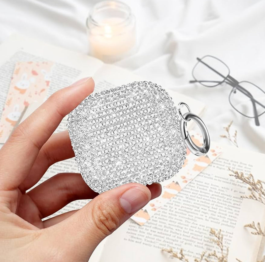 Sparkling Diamond cobertor compatible con AirPods 4