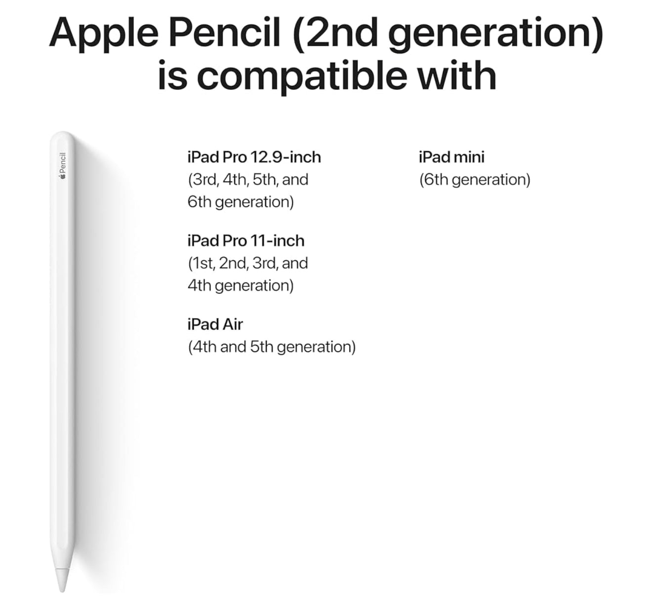 Apple Pencil (2nd Generación)