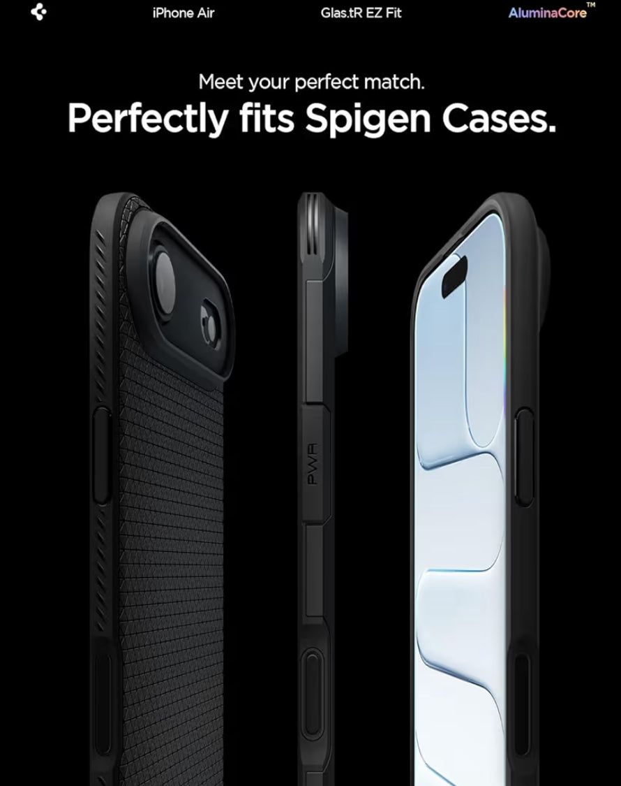 Spigen Vidrio Templado de iPhone 17 Air