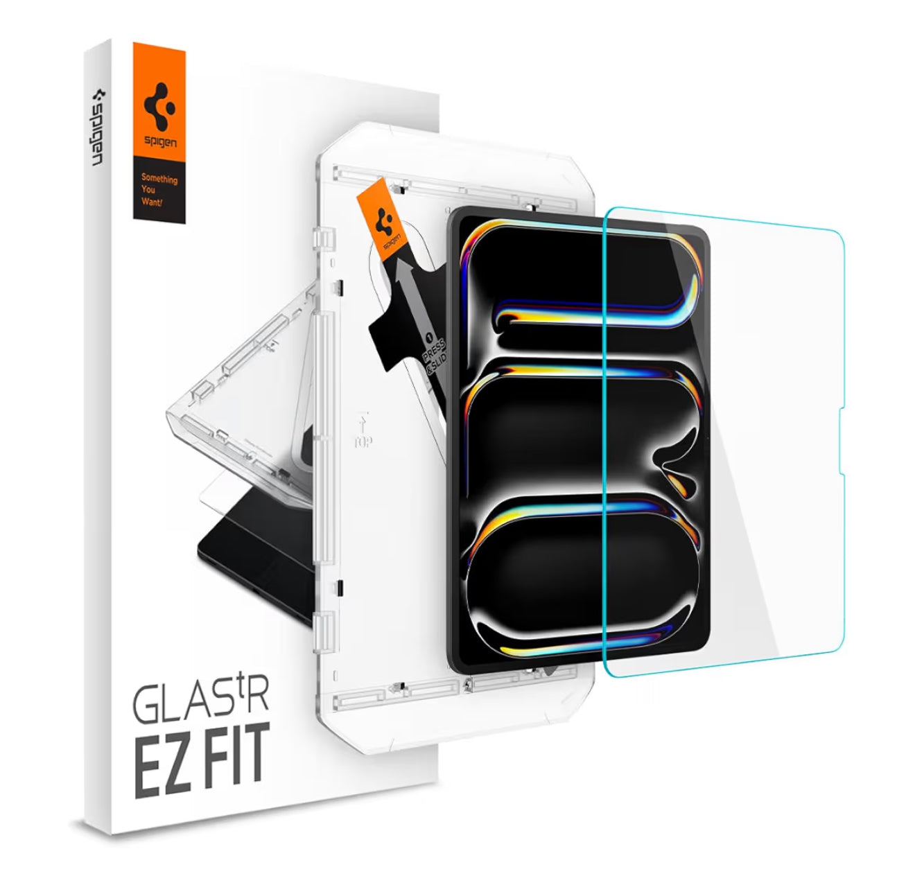 Spigen EZ FIT Vidrio templado de iPad Pro 13