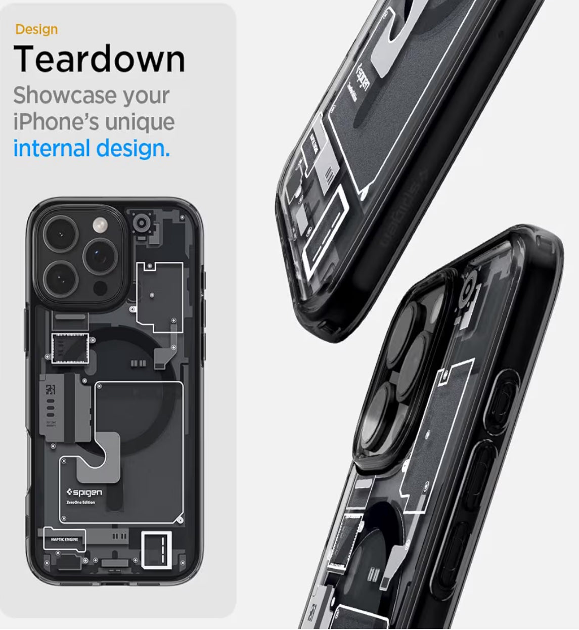 Spigen Ultra Hybrid cobertor de iPhone 16 Pro Max - Zero