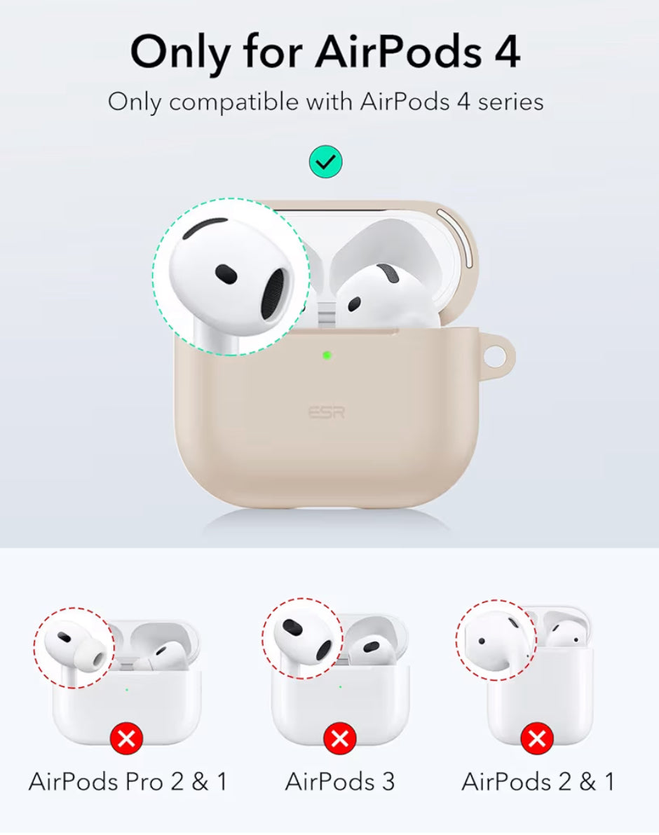 ESR Cobertor magnético de AirPods 4