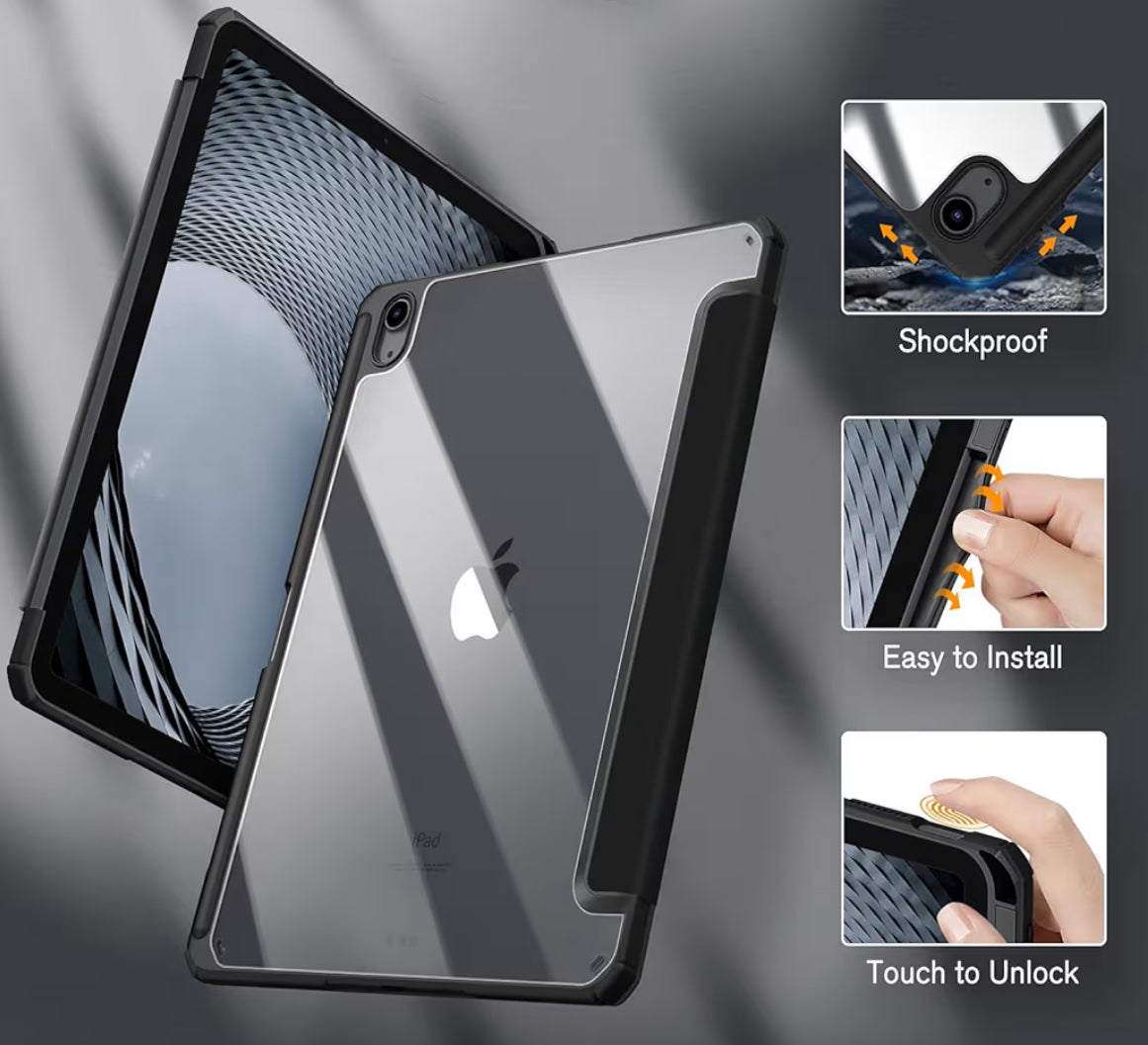 Fintie cobertor de iPad Air 11 - Pulgadas/Air 5/4 10.9 pulgadas - Color Negro