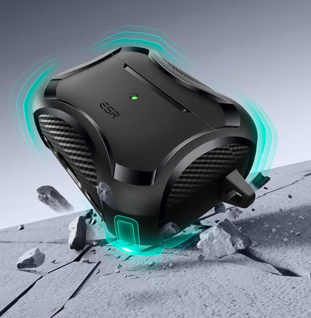 ESR Cobertor magnético de AirPods Pro 3 compatible con AirPods (3ª Gen) 2025 - Negro