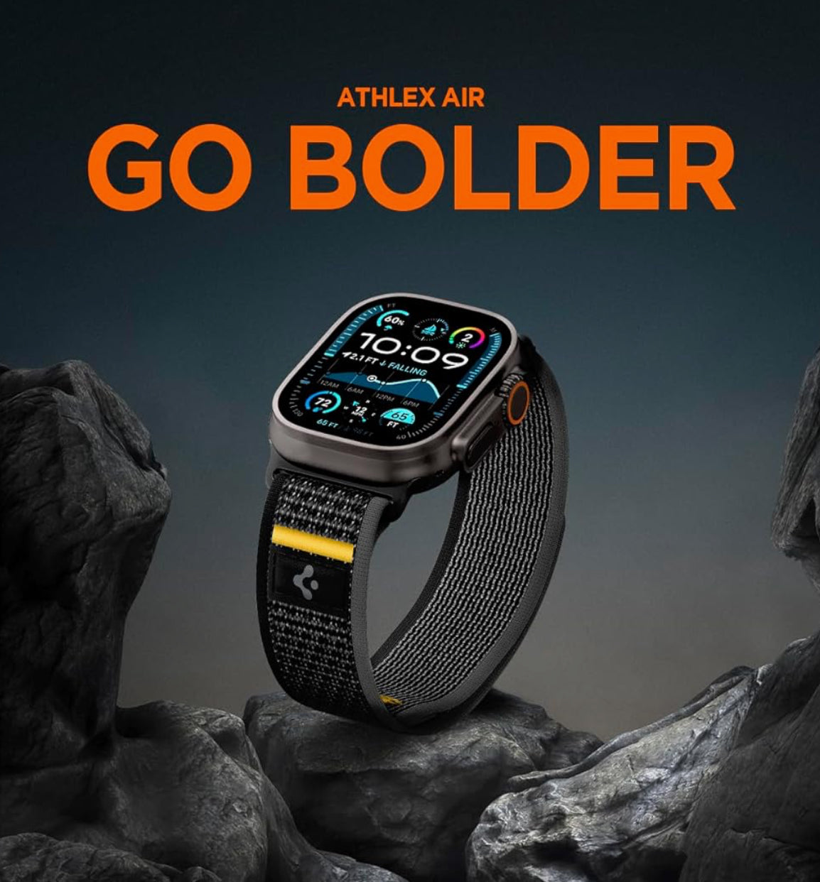 Spigen Athlex Air Banda para Apple Watch Serie (49/46/45/44 mm)