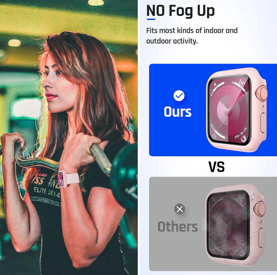 Spigen Cobertor de Apple Watch Rosado (40 mm)