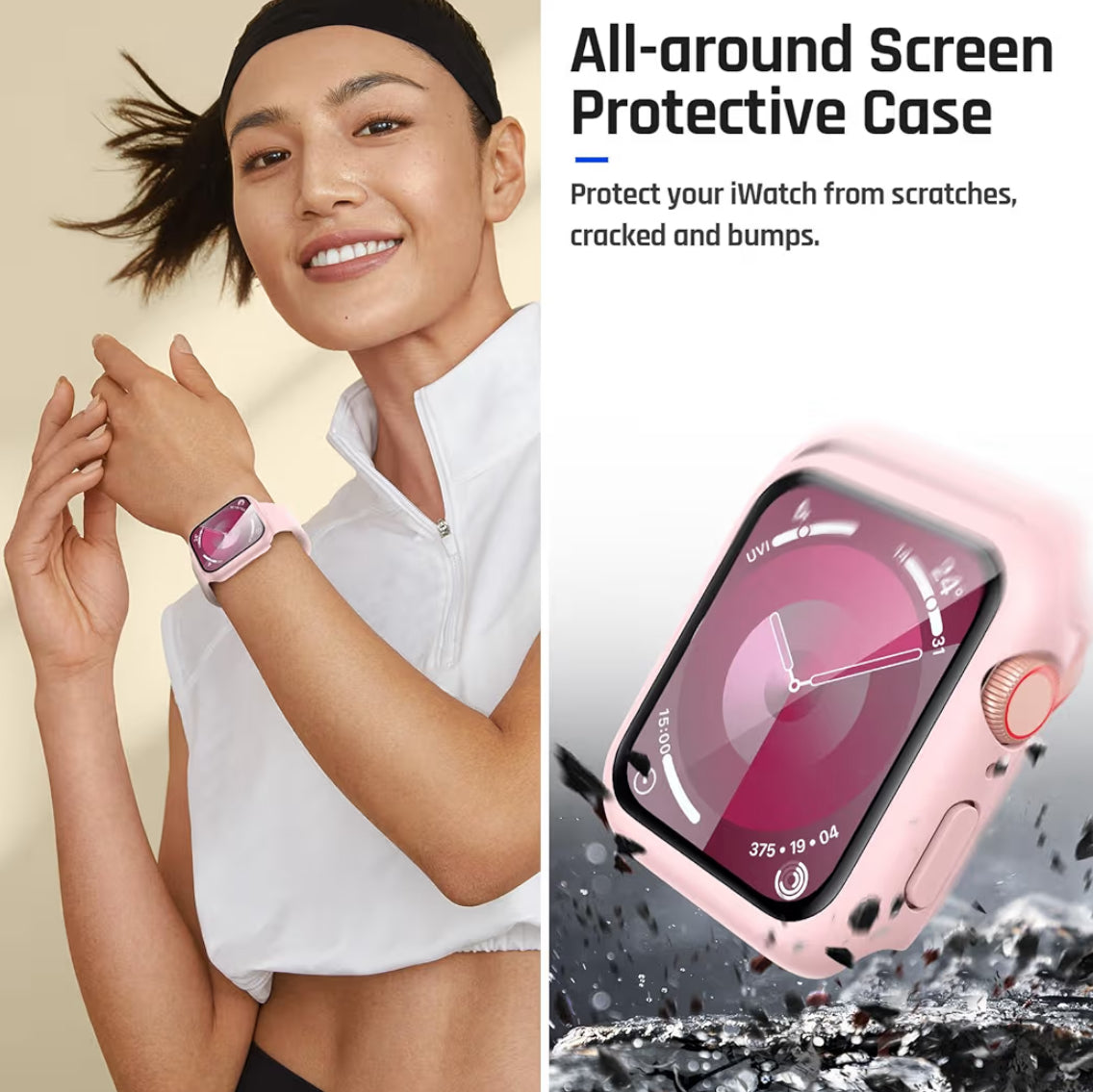 Spigen Cobertor de Apple Watch Rosado (40 mm)