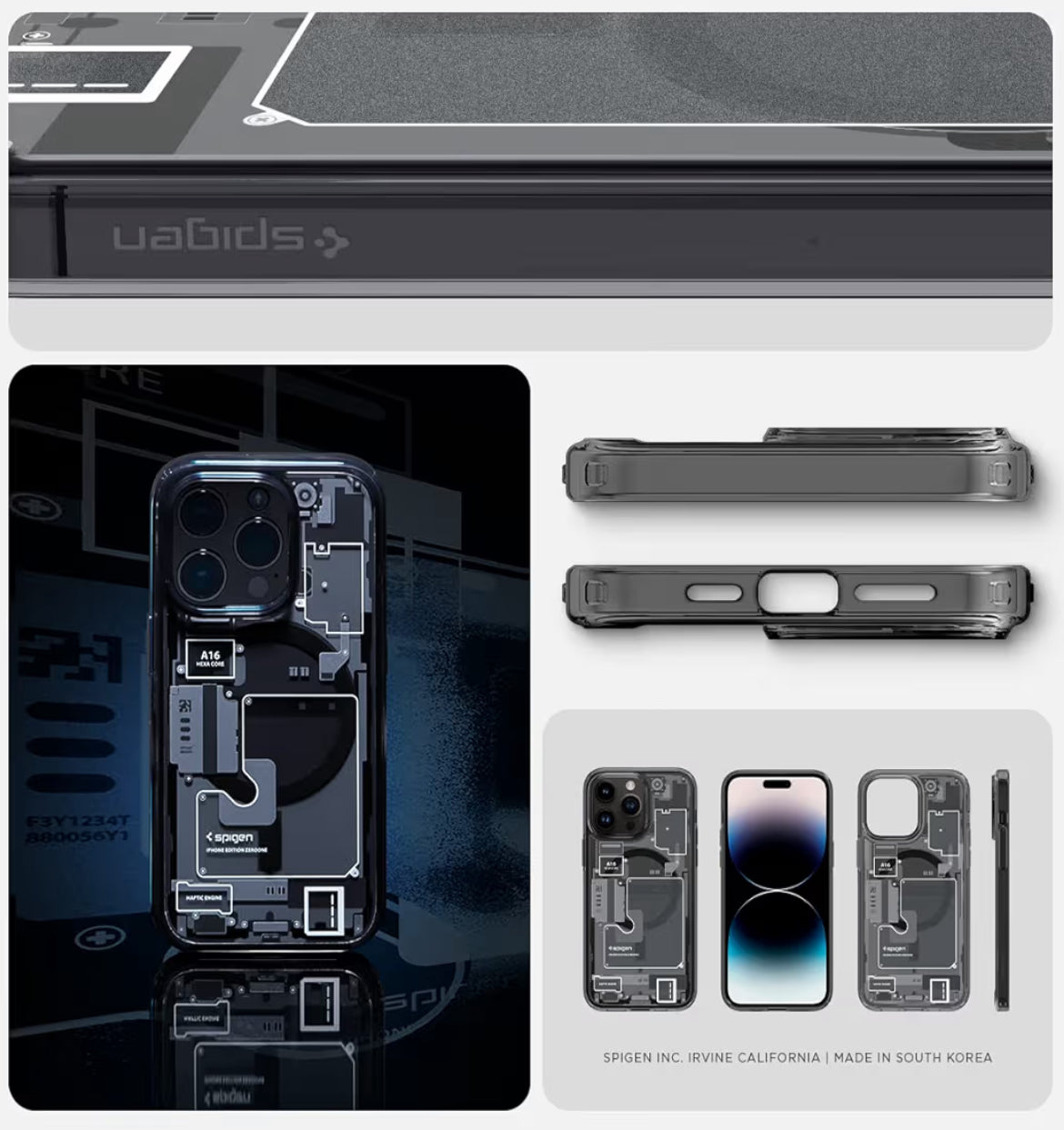 Spigen Ultra Hybrid Cobertor de iPhone 14 Pro - Zero One