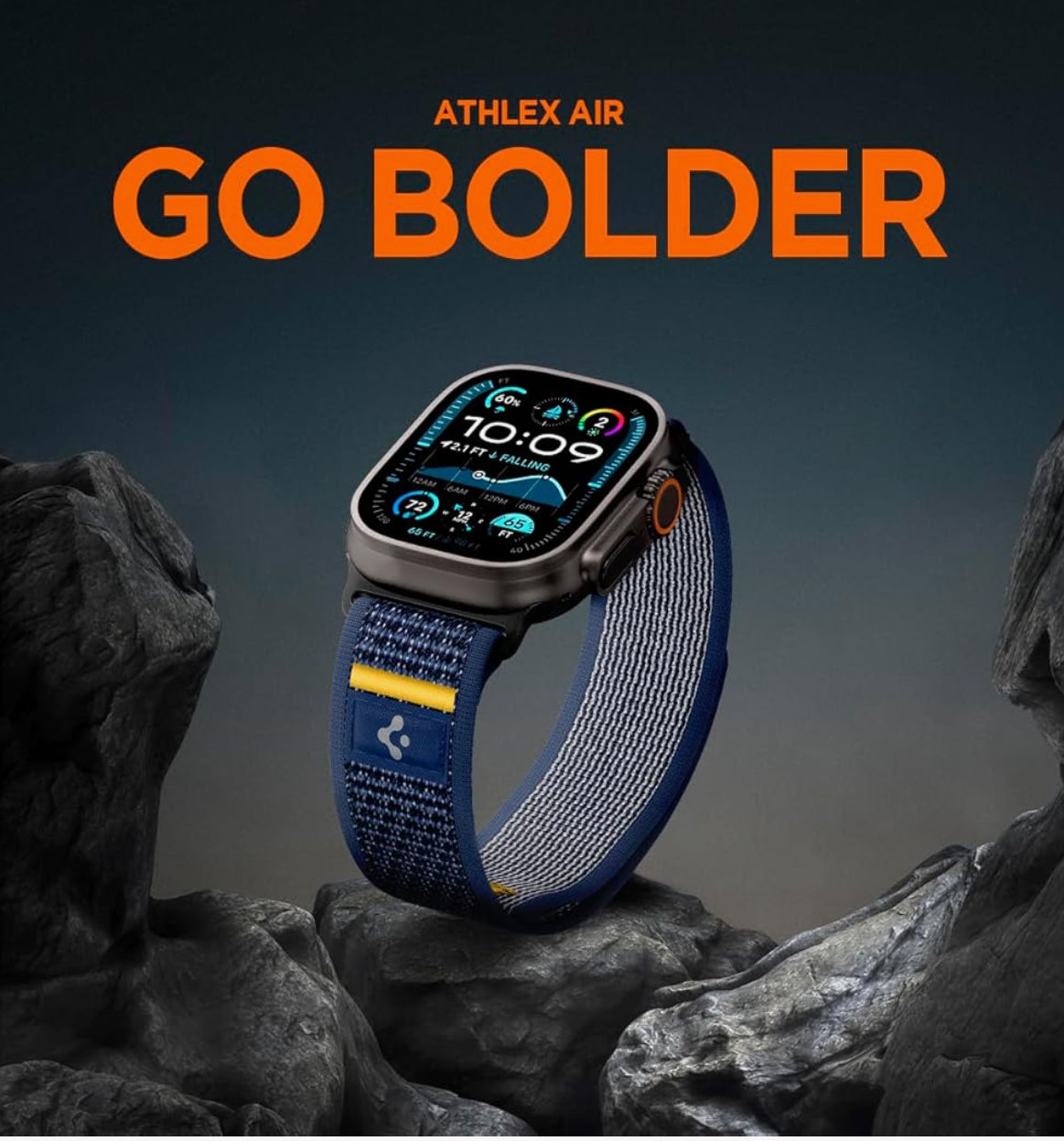 Spigen Athlex Air Banda para Apple Watch Serie (49/46/45/44 mm)