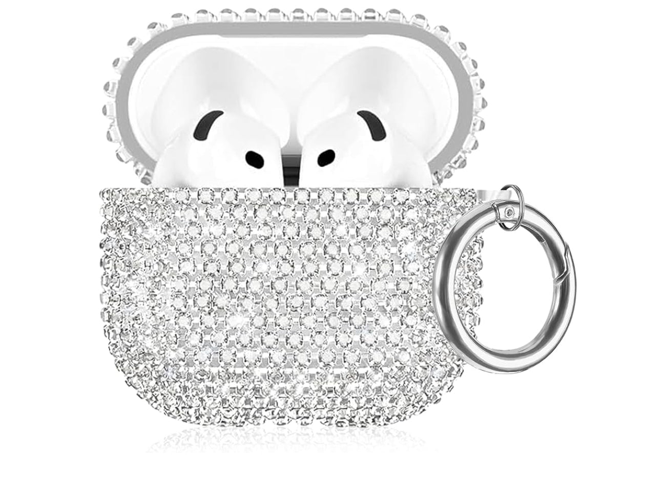 Sparkling Diamond cobertor compatible con AirPods 4