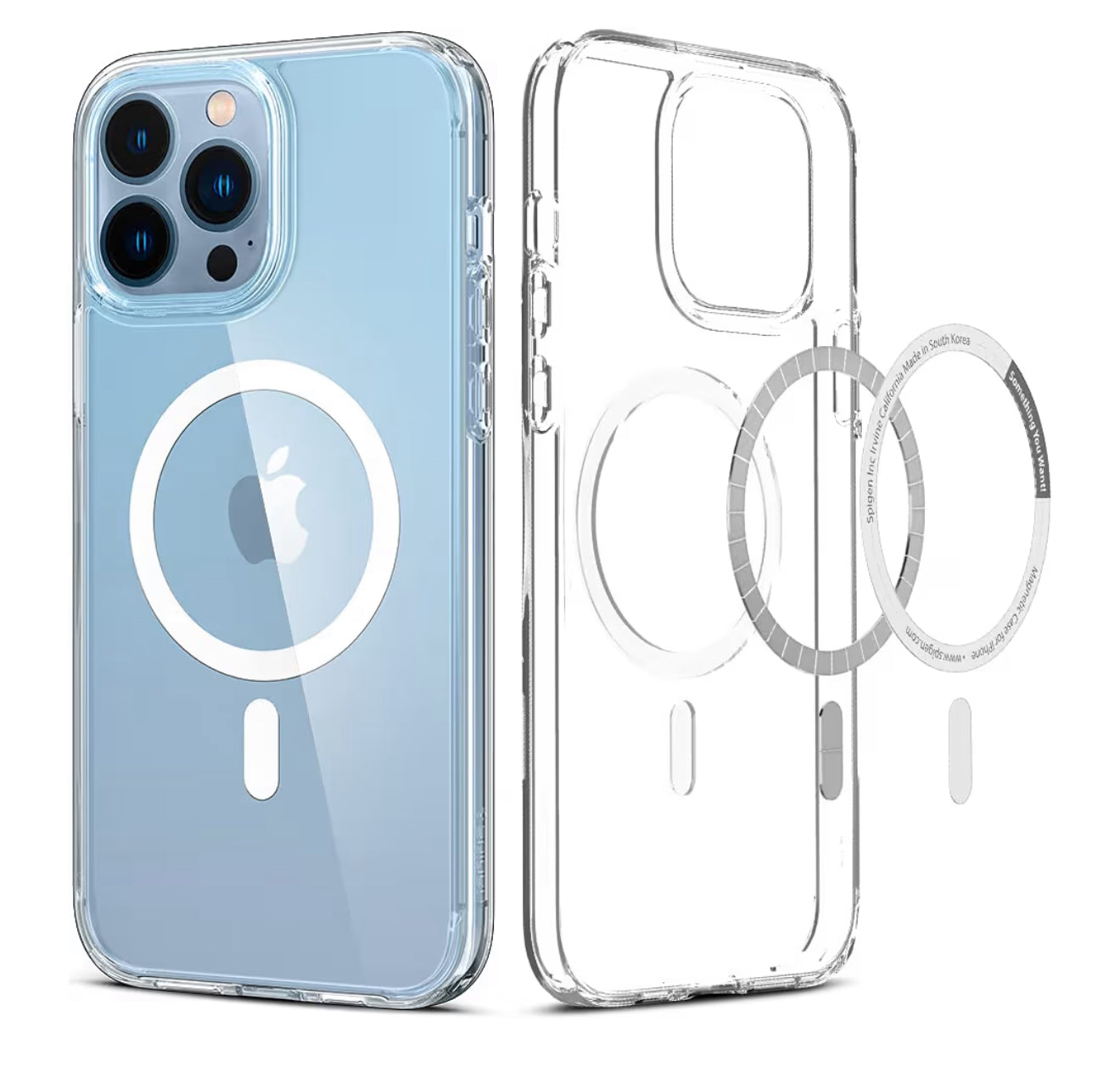 Spigen Ultra Hybrid cobertor de iPhone 13 Pro Max - Transparente