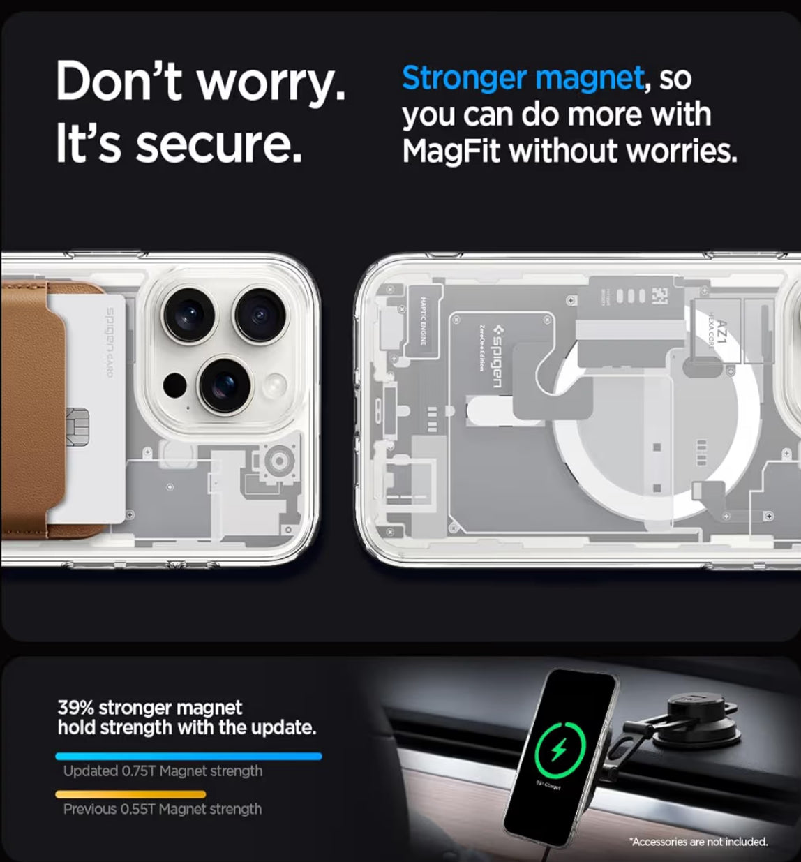 Apple Spigen Ultra Hybrid - Zero One Blanco cobertor de iPhone 15 Pro