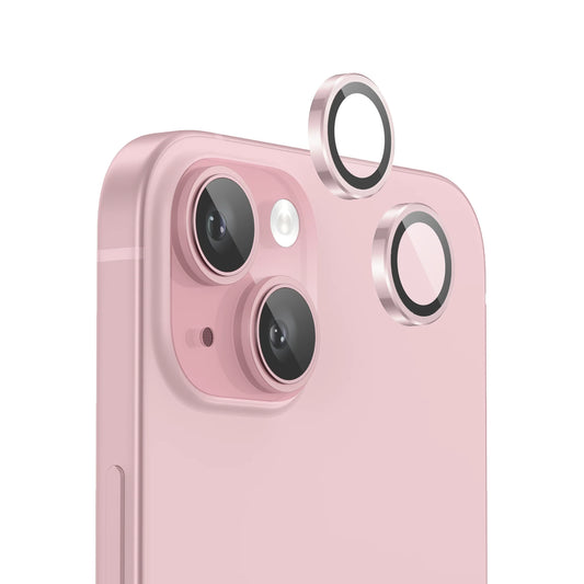 Spigen lentes para iPhone 15 Plus/iPhone 15 - Rosado