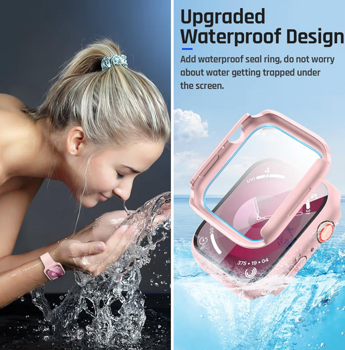 Spigen Cobertor de Apple Watch Rosado (40 mm)