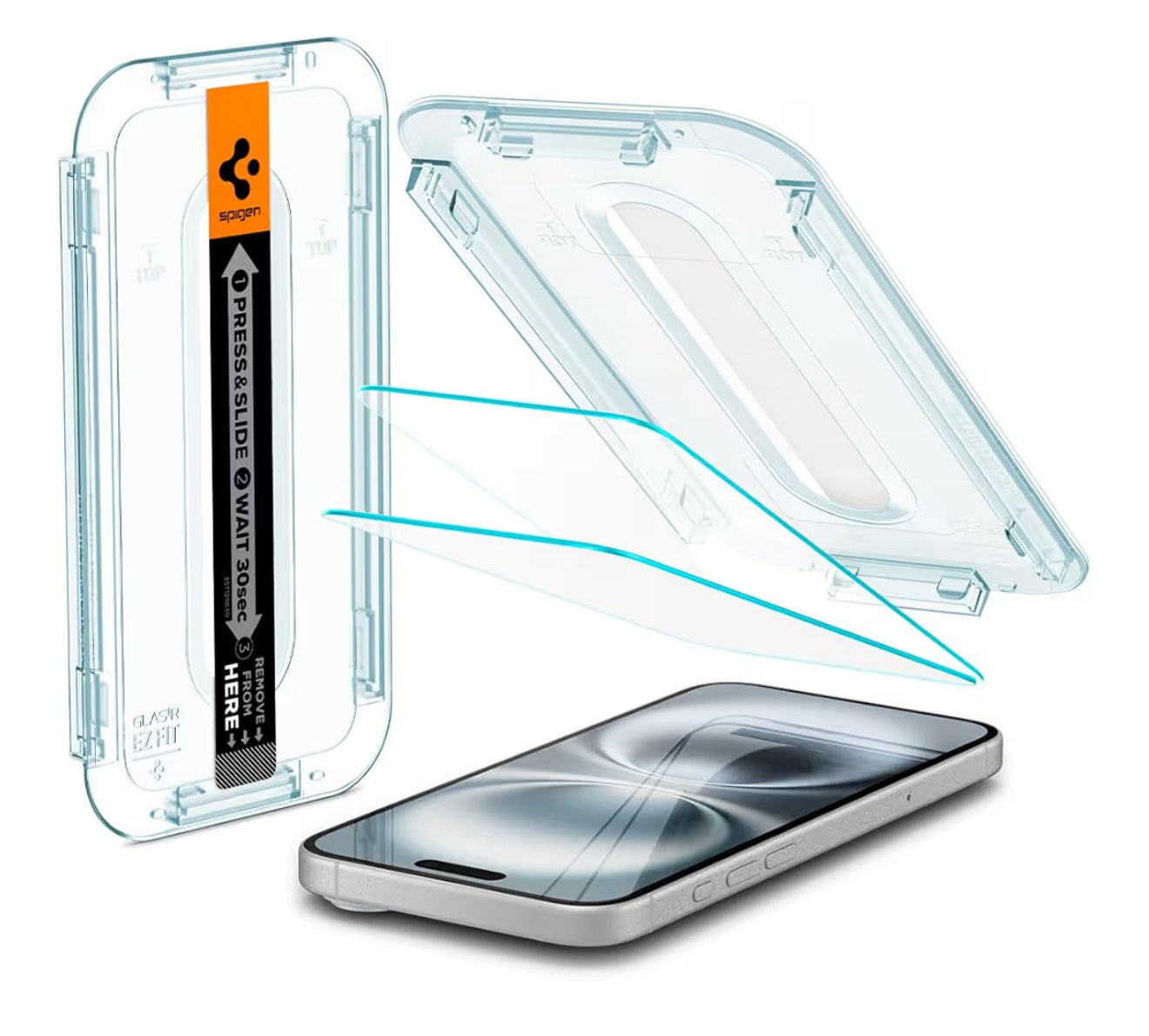 Spigen Vidrio Templado para iPhone 16 Plus/15 Plus