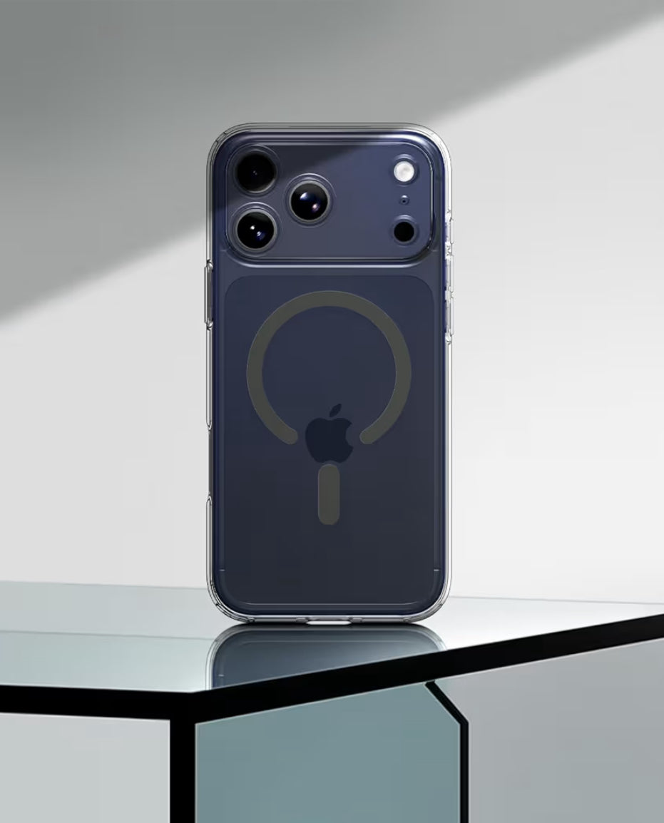 Spigen Ultra Hybrid cobertor de iPhone 17 Pro - Transparente