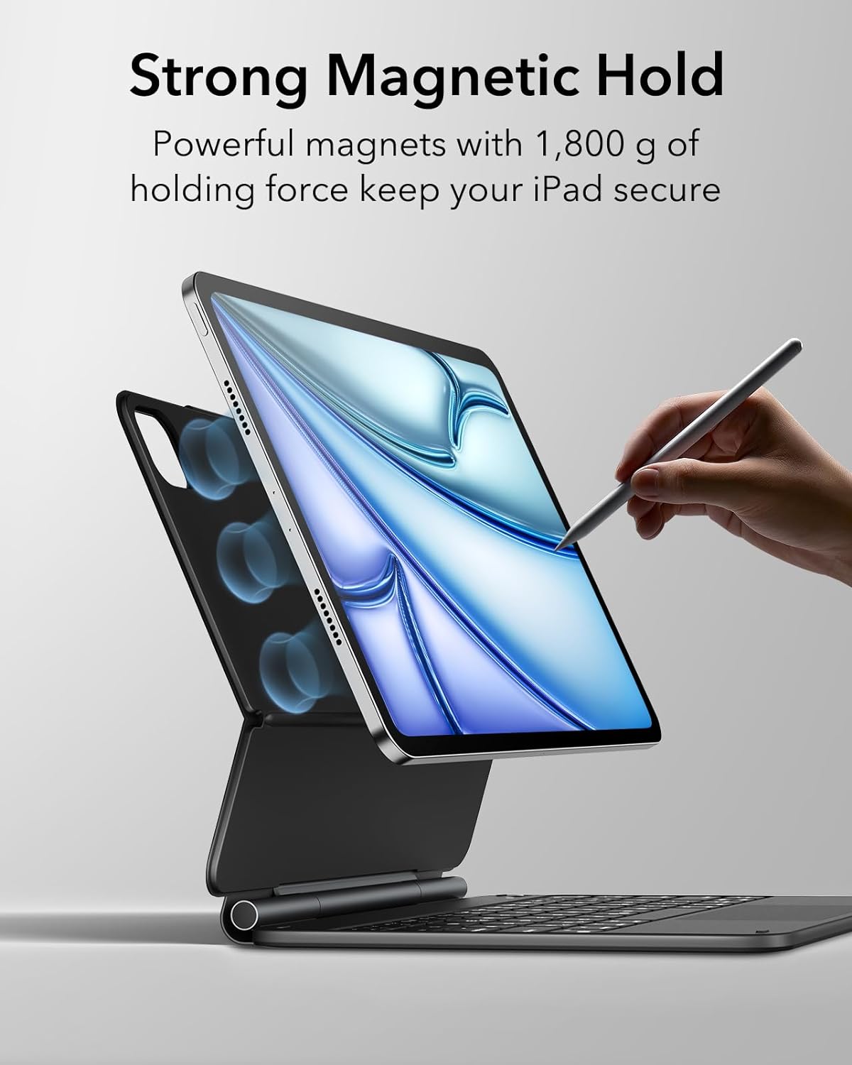 ESR Teclado Para iPad Air 13 & Pro 12.9 (6/5/4/3 Gen)