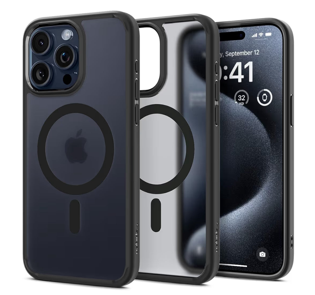 Spigen ultra Hybrid cobertor para iPhone 15 Pro Max - Transparente