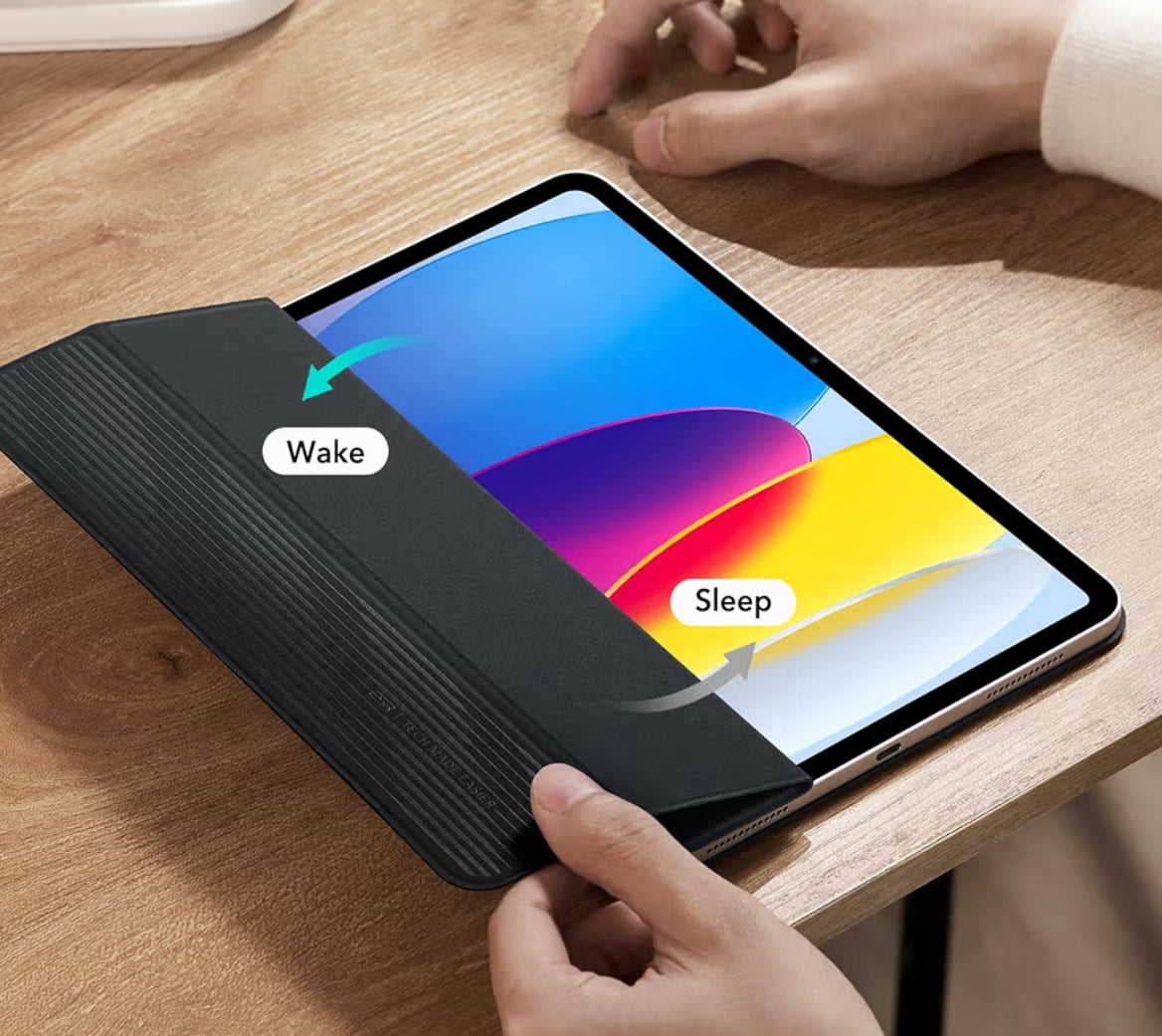 ESR Cobertor magnético Rebound para iPad A16 y Gen 10 - Negro