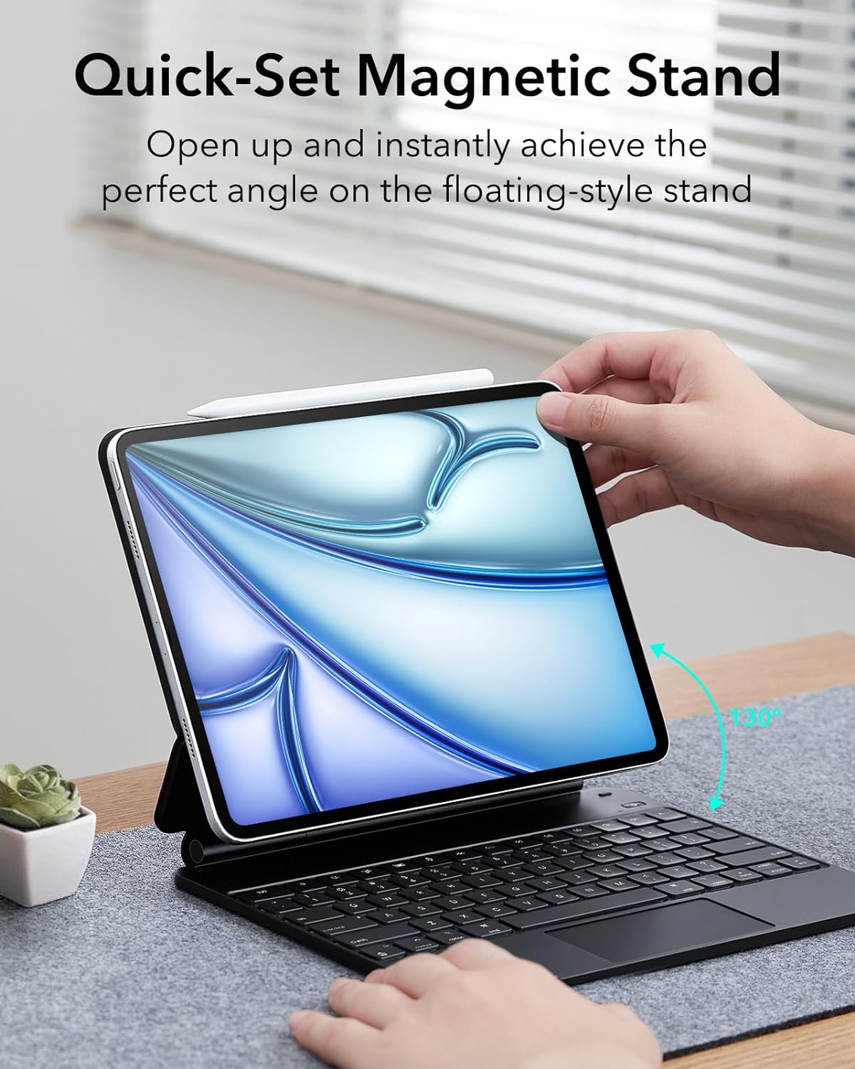 ESR Teclado Para iPad Air 13 & Pro 12.9 (6/5/4/3 Gen)