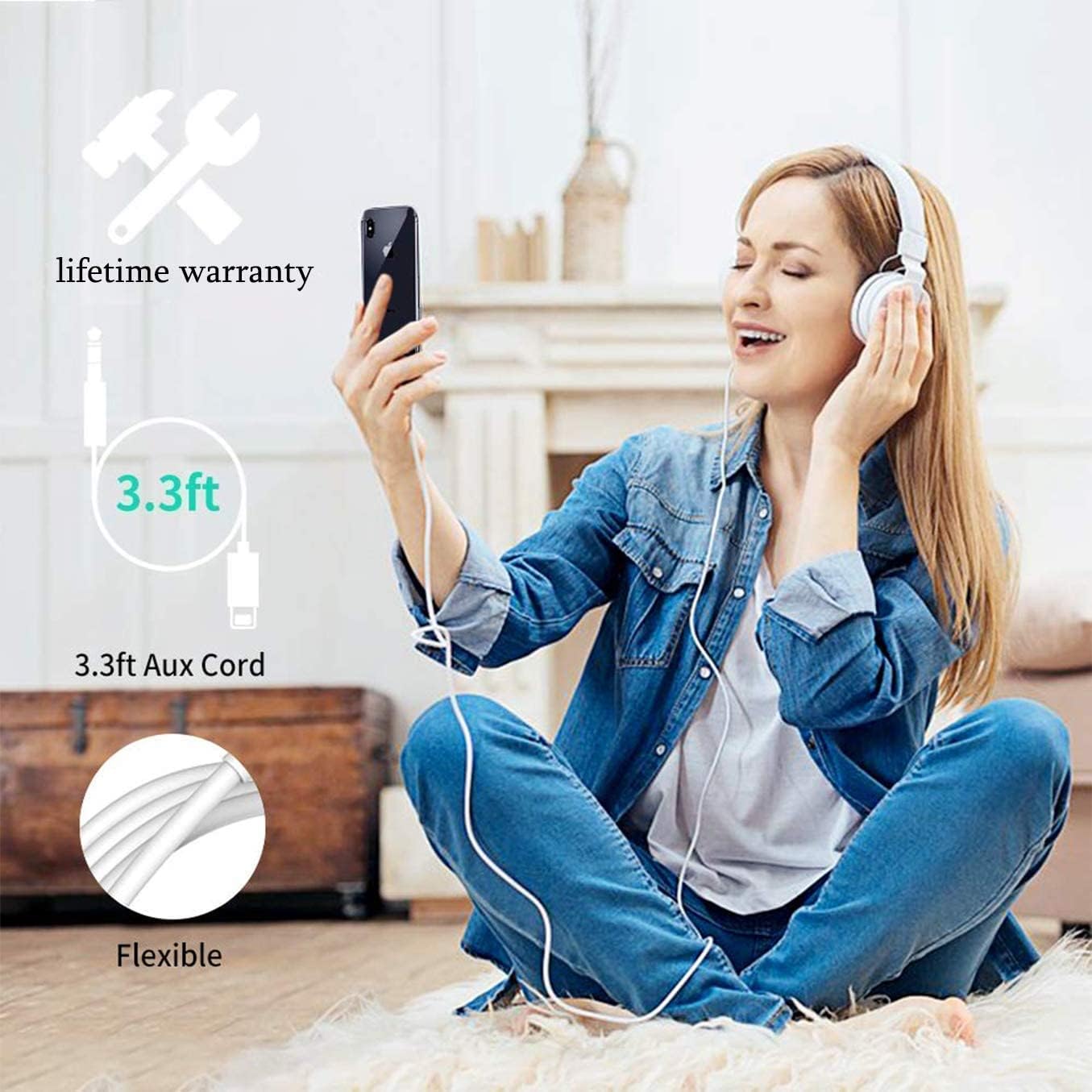 Apple Cable Lightning a Conector Jack Audífonos