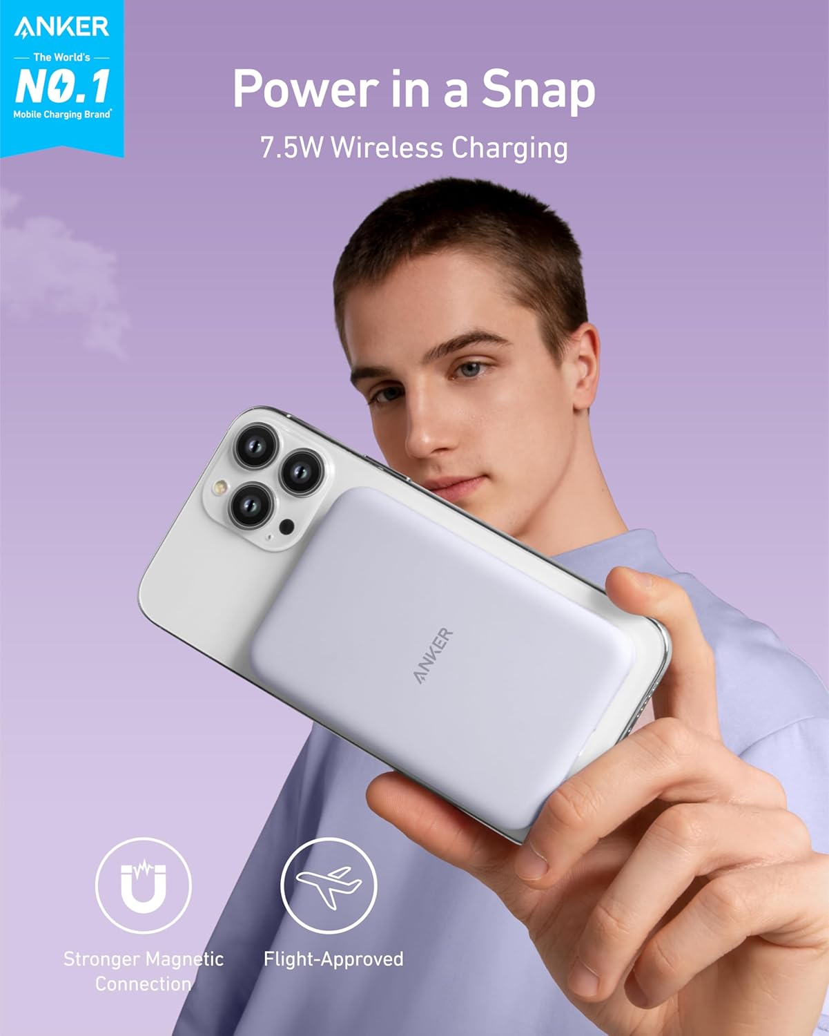 Anker Adaptador portátil Max 6 USB-C