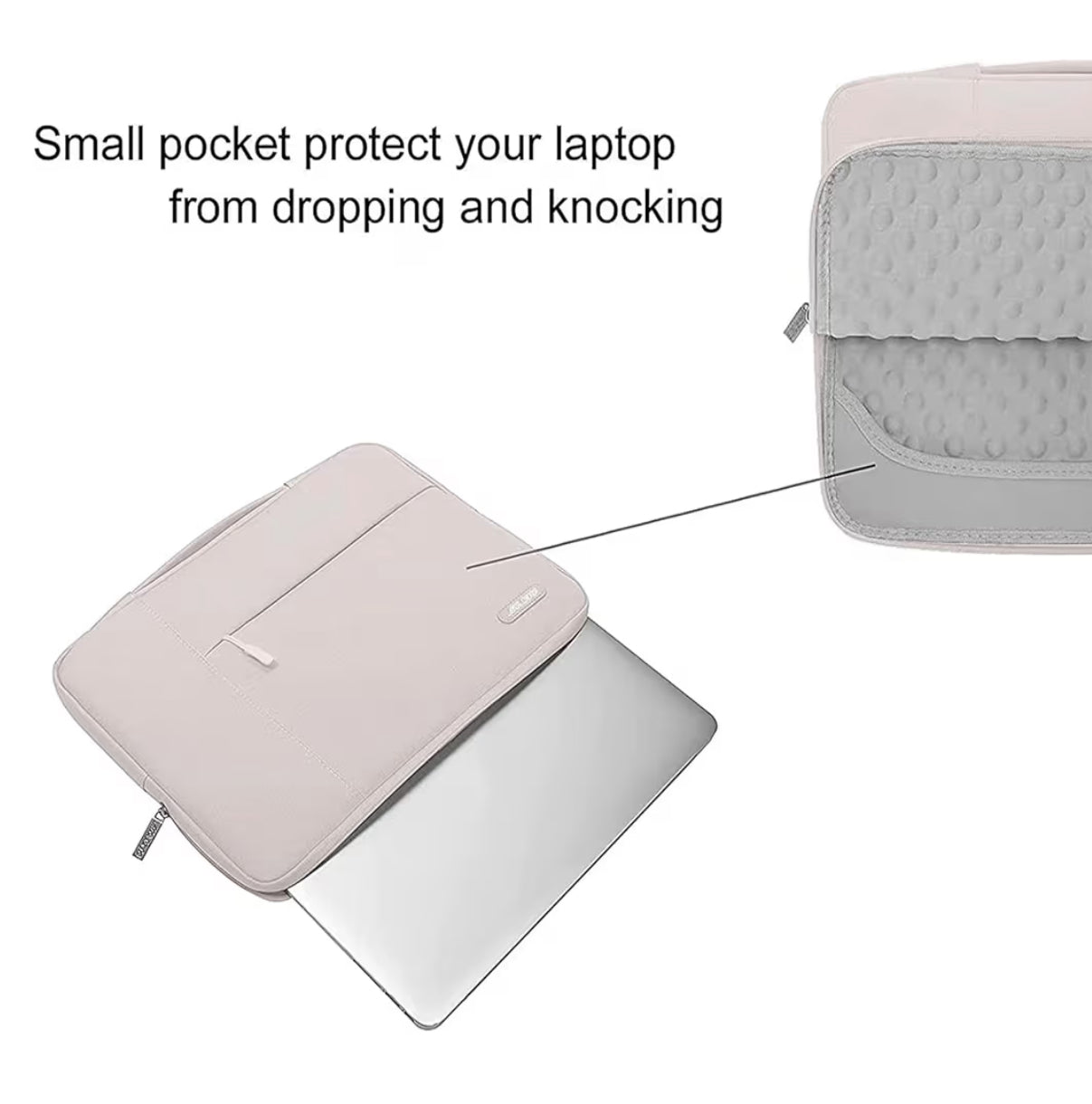 MOSISO 13-13.3 Pulgadas cobertor con MacBook Air 13/Pro14 M5 M4 M3 M2 M1 Chip MAX 2025-2021,Bolsa Maletín Multifuncional Poliéster
