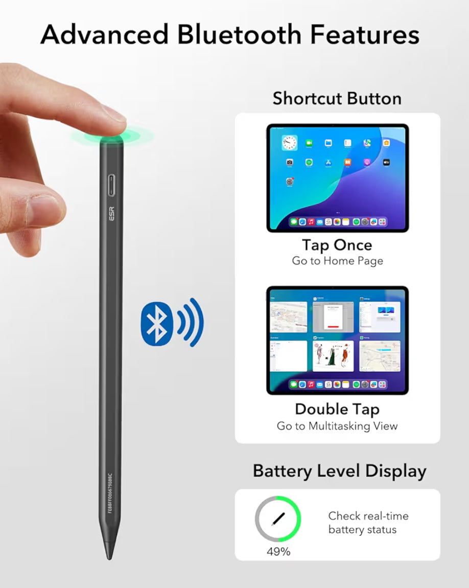 ESR Geo - Lápiz digital para iPad 2018-2025
