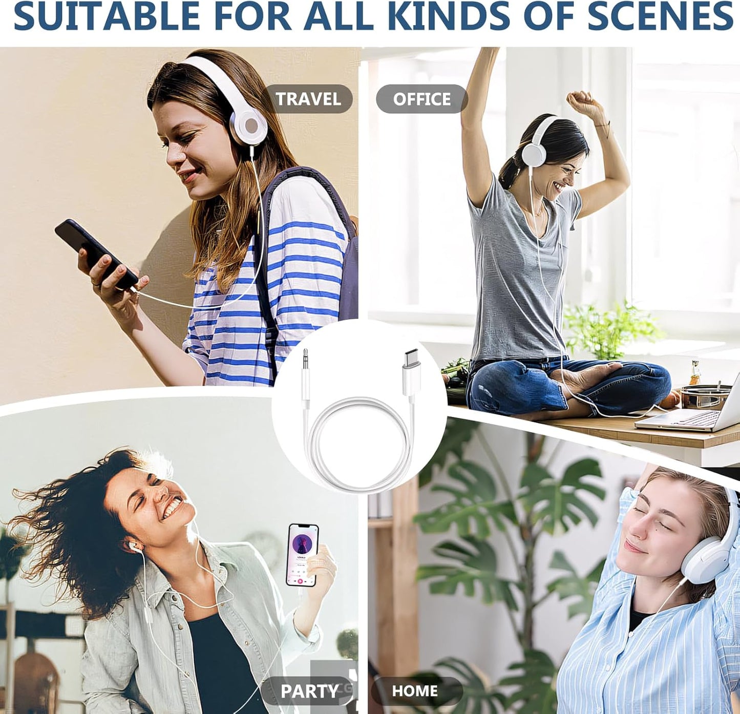 Apple Cable USB-C a Headphone Jack