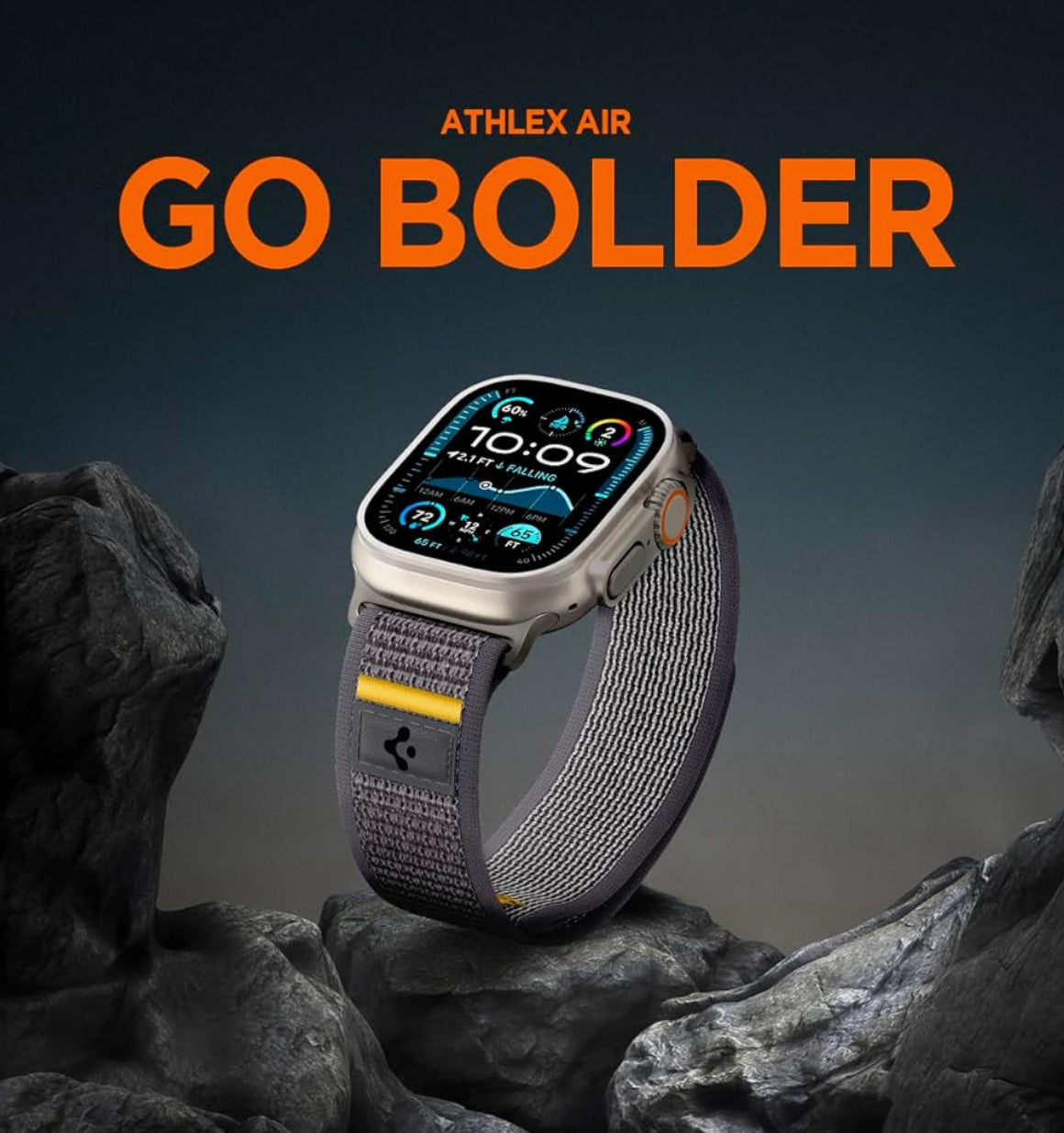 Spigen Athlex Air Banda para Apple Watch Serie (49/46/45/44 mm)