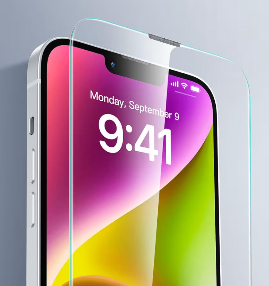 ESR Vidrio templado de iPhone 14 Plus/13 Pro Max - 2X Grado Militar, Caja de 3