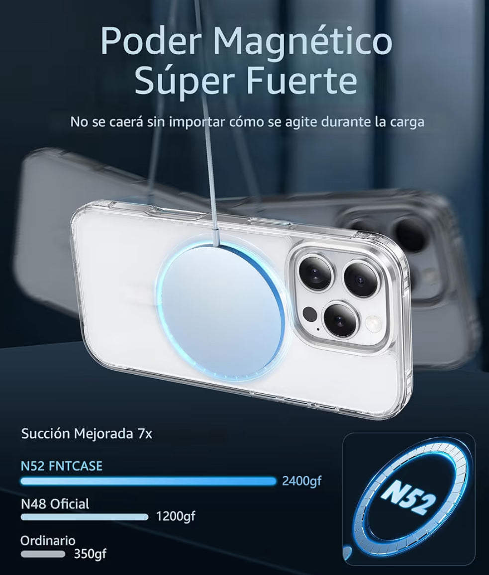 Apple Cobertor Clear MagSafe de iPhone 16 Pro transparente