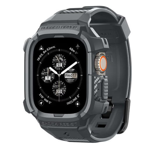 Spigen Funda protectora de TPU con banda para Apple Watch                   Serie (49 mm)