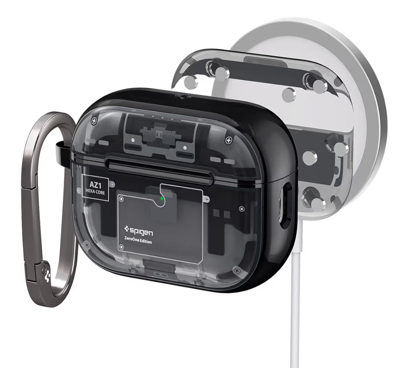 Spigen Ultra Hybrid cobertor magnético de AirPods Pro 2ª Gen 2022/2023