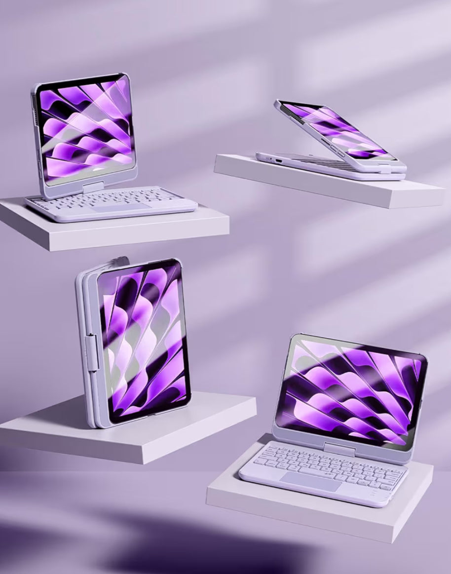 Green Law Funda de Teclado táctil con retro iluminación Para iPad Mini (7 Gen/6 Gen)