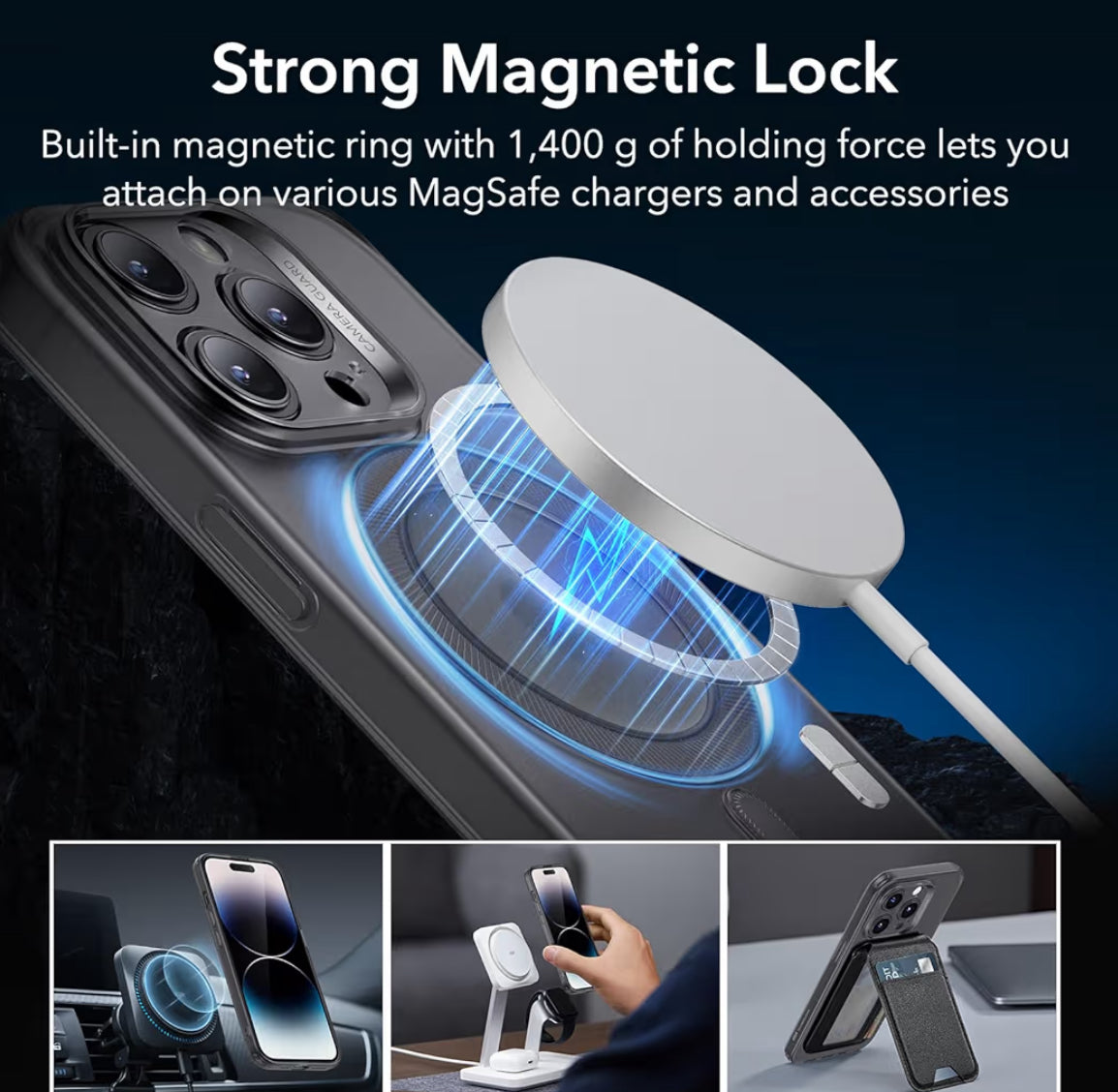 ESR Cobertor magnético para iPhone 14 Pro Max