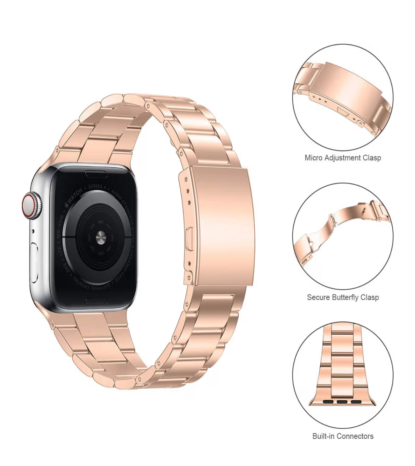 Spigen juste Moderno Banda de Apple Watch Serie (42/41/40/38 mm)