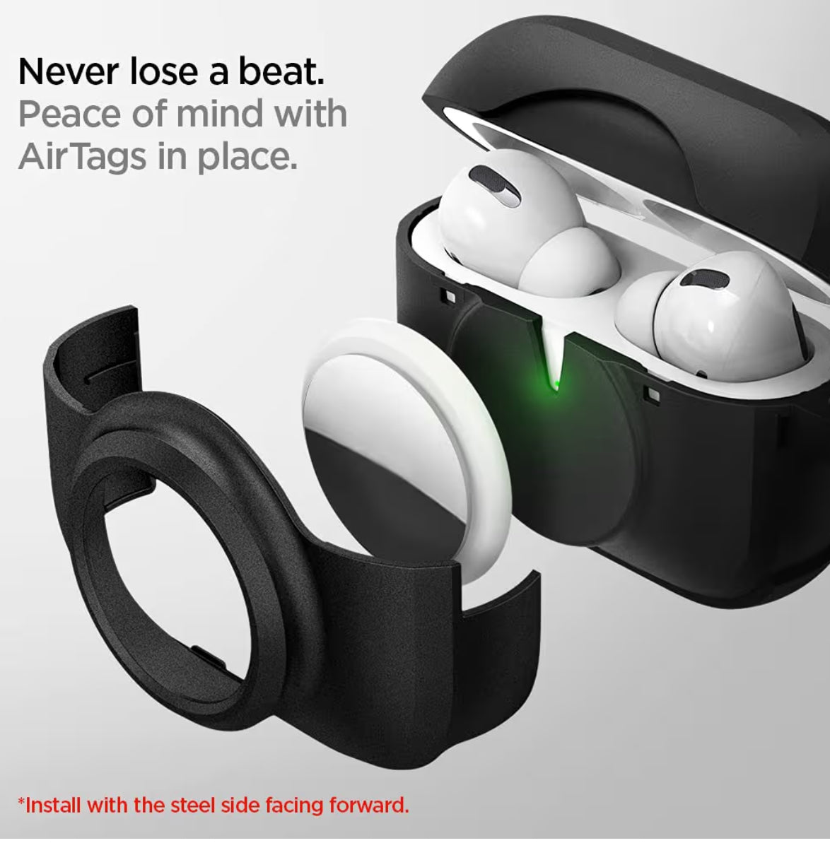 Spigen Cobertor de AirPods Pro/AirTag