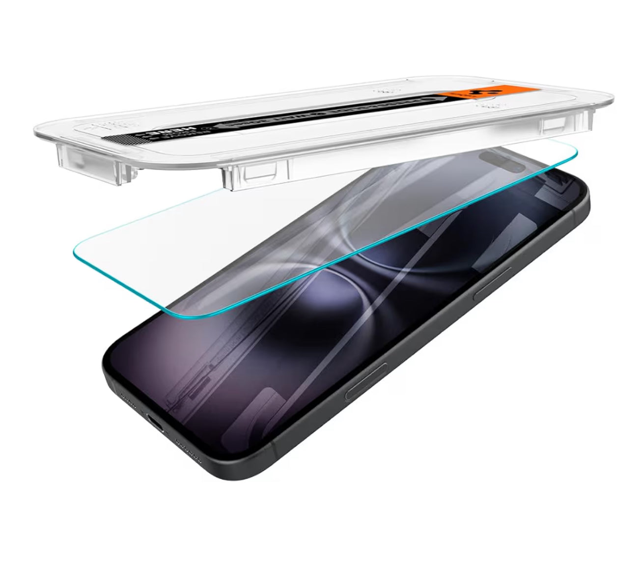 Spigen Vidrio Templado para iPhone 16 Plus/15 Plus