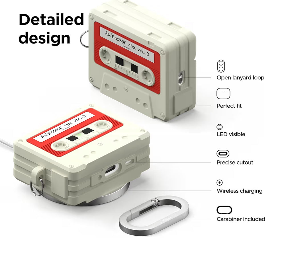 Elago cobertor de AirPods Pro 3 incluye mosquetón