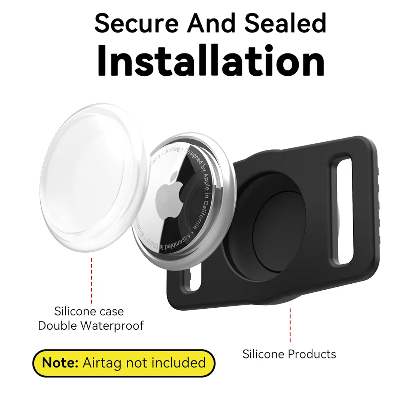 Adaptador de Collar de mascota para AirTag