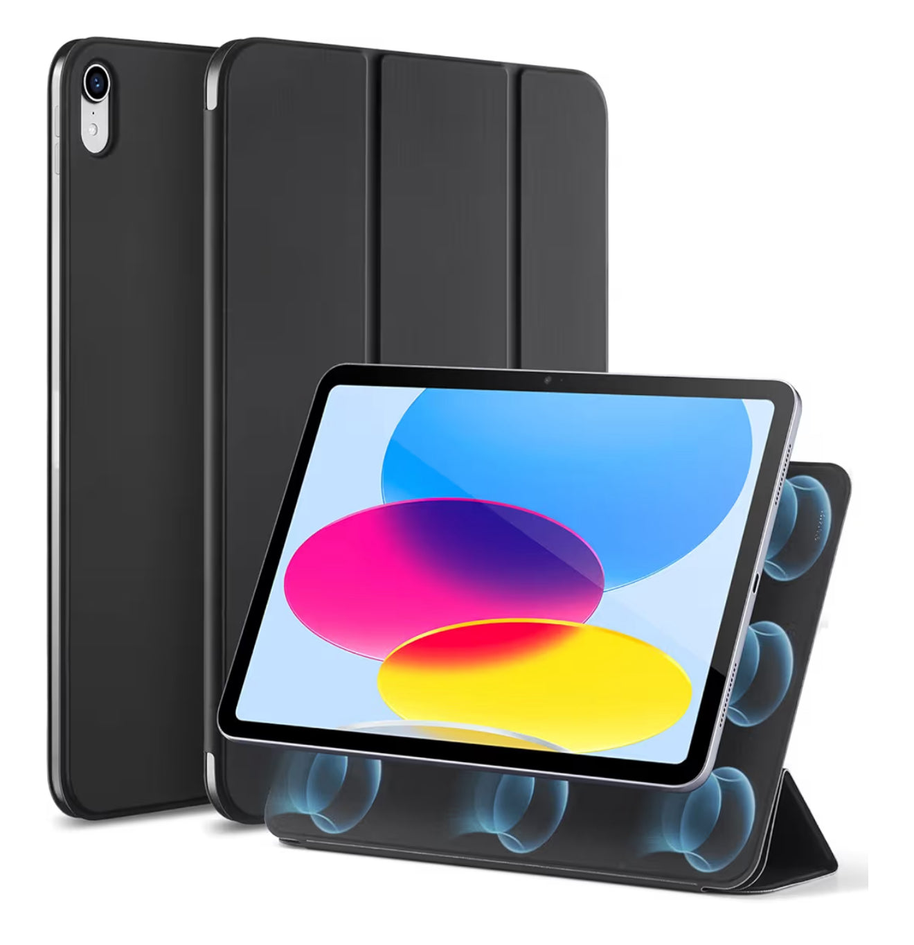 ESR Cobertor magnético Rebound para iPad A16 y Gen 10 - Negro