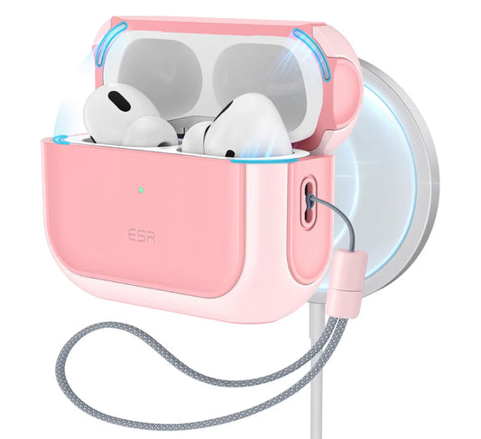 ESR Cobertor ÓRBIT de AirPods Pro 2nd Gen Rosa