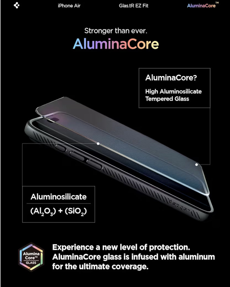 Spigen Vidrio Templado de iPhone 17 Air